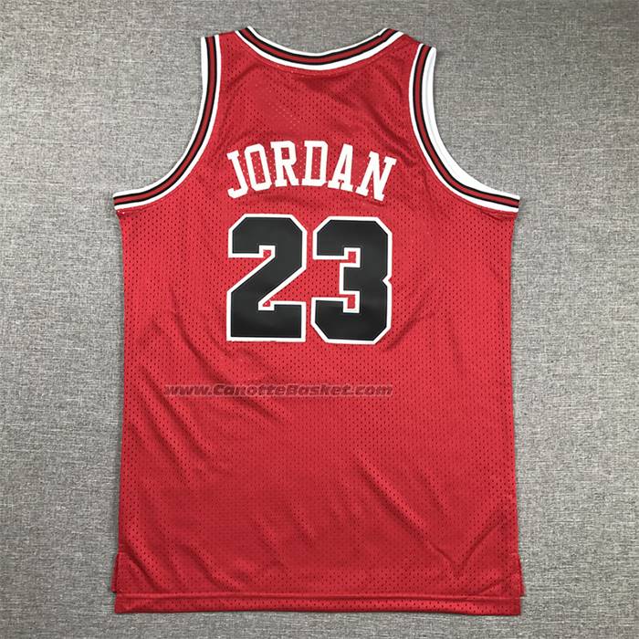 Maglia Bambino Chicago Bulls Michael Jordan No 23 Mitchell & Ness 1984-85 Rosso